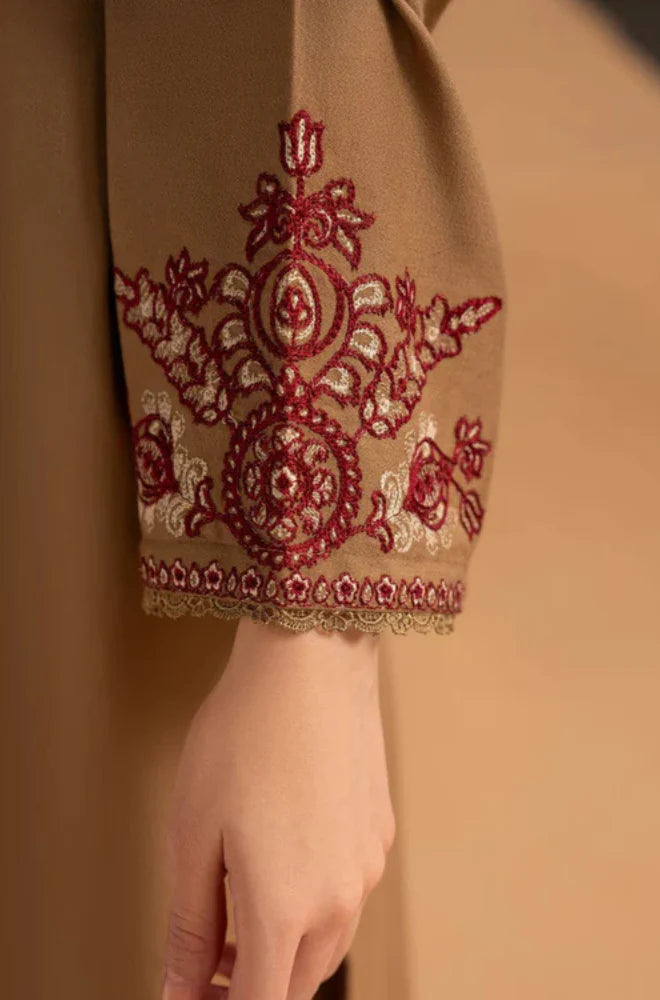 Pezwan - Winter 3PC Unstitched  Dhanak Embroidered Suit