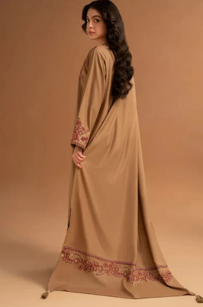 Pezwan - Winter 3PC Unstitched  Dhanak Embroidered Suit